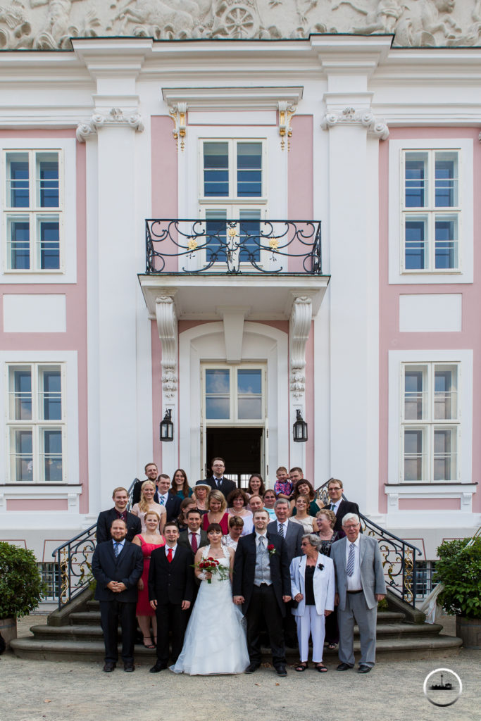 Gruppenbild Schloss Friedrichsfelde